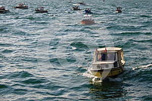 Fishing Boats on the Sea of Ã¢â¬â¹Ã¢â¬â¹Marmara photo